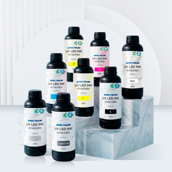 Spectrum UV LED Ink for Digital Injection