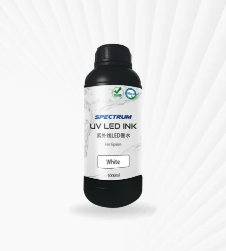 Tinta UV LED Spectrum Epson i3200 White – Spectrum Tinta UV LED Spectrum Epson i3200 - White